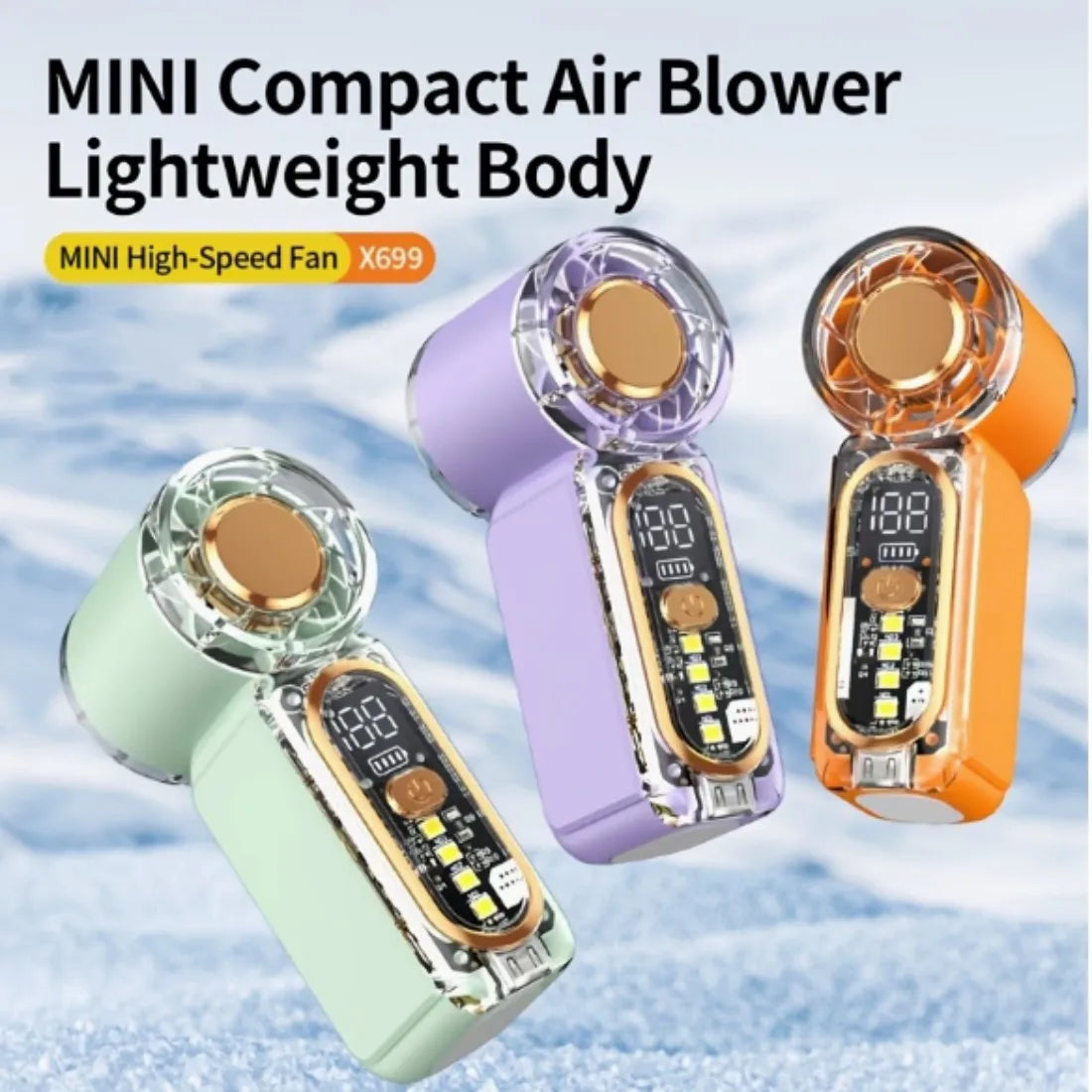 Pocket Breeze Turbo Fan