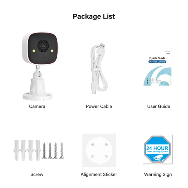 Smart 2K HD Security Camera
