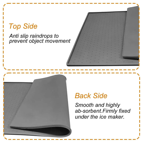 Spill-Free Ice Maker Mat